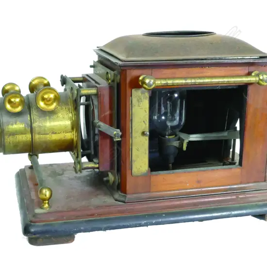 A large c.1900 Walter Tyler of London Magic Lantern