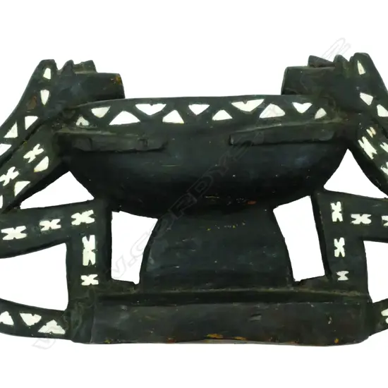 An old Solomon Islands ceremonial bowl