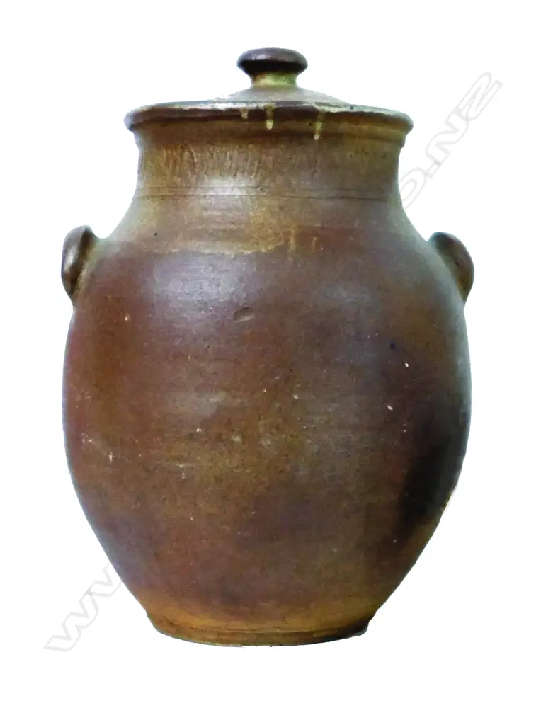 A large Barry Brickell lidded floor pot Image 1++