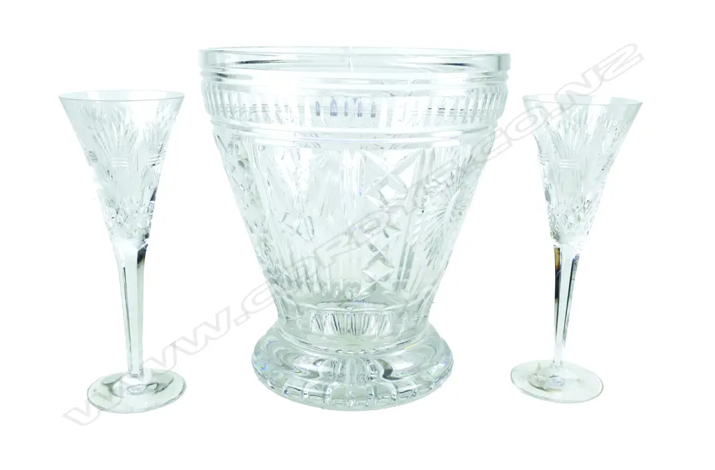 A Waterford Millennium Collection suite of eight pieces Image 1++