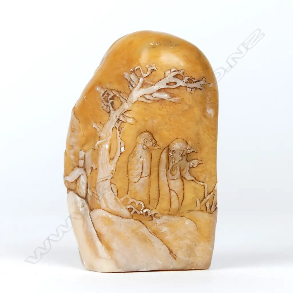 A Chinese carved stone mountain Image 1++