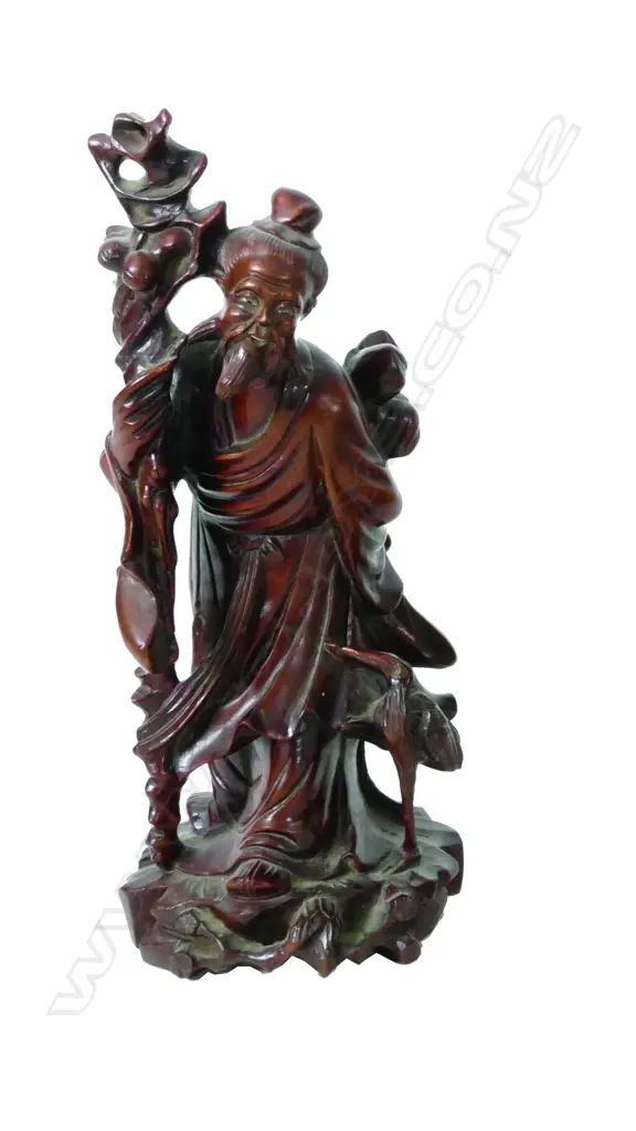 A Chinese wood carving Image 1++