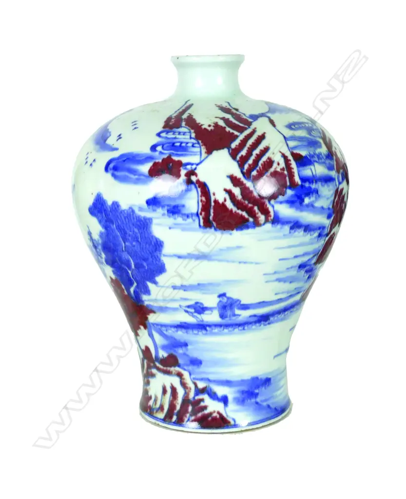 A Chinese porcelain vase Image 1++