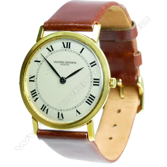 An 18ct. gold vintage Vacheron Constantin ultra-thin gent's dress watch