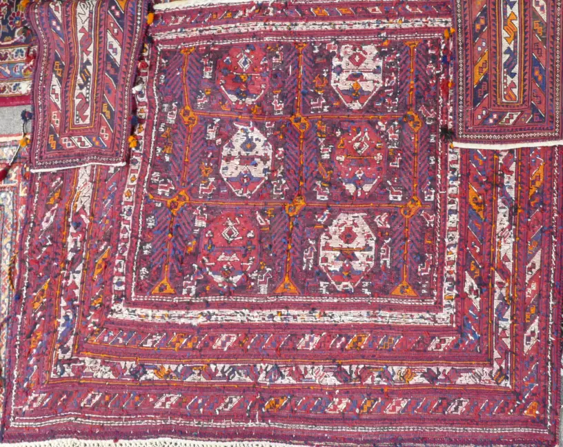 A Persian Afshar kilim horse cover Image 1++
