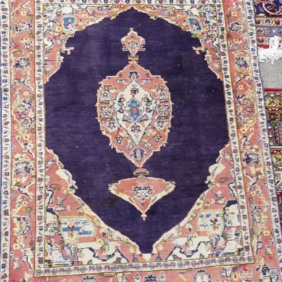 A traditional Persian rug