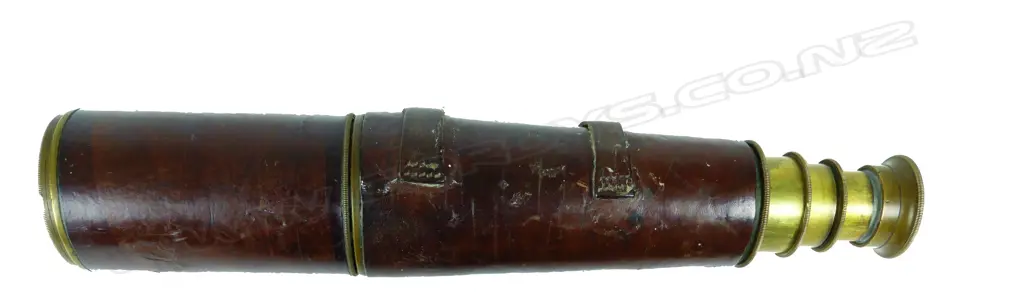 A Canadian military brass extending telescope Image 1++