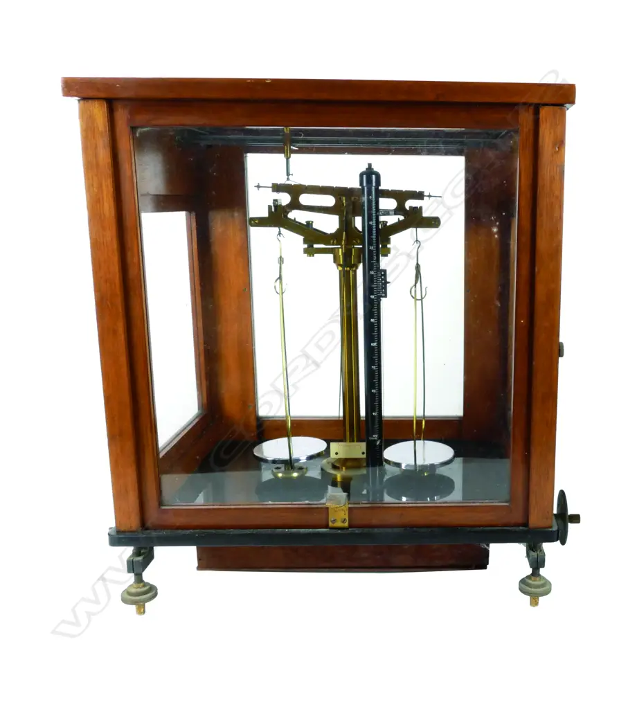 A set of Edwardian period precision scales Image 1++