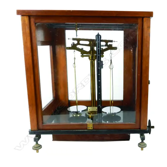 A set of Edwardian period precision scales