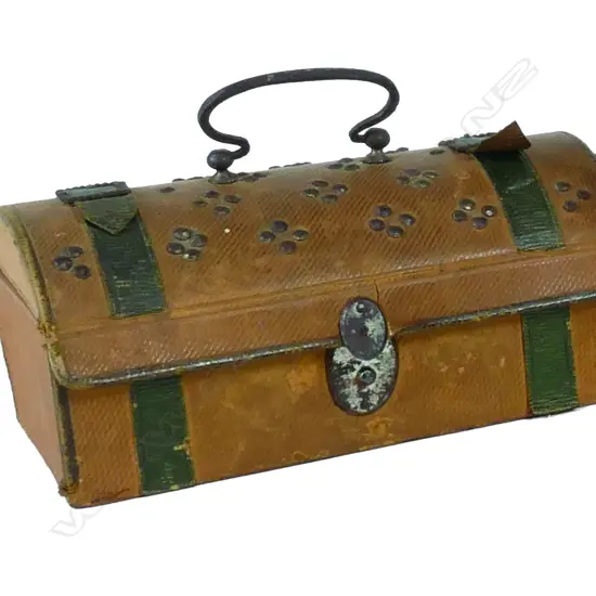 A 19thC small box