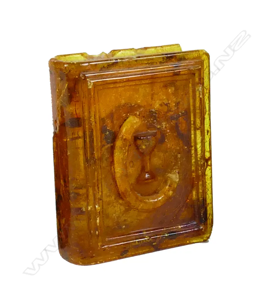 A small kauri gum bible Image 1++