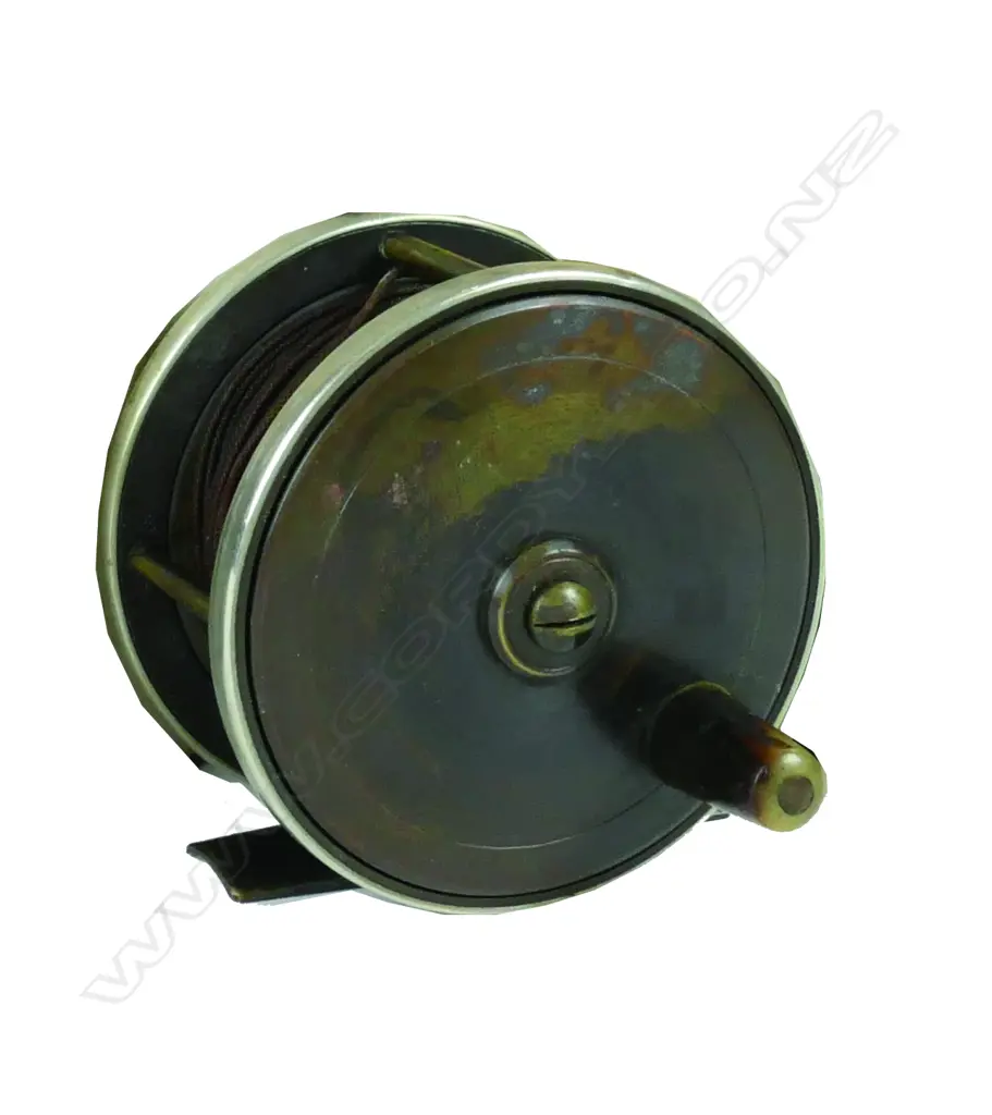 A good 3½" Army Navy fly fishing reel Image 1++