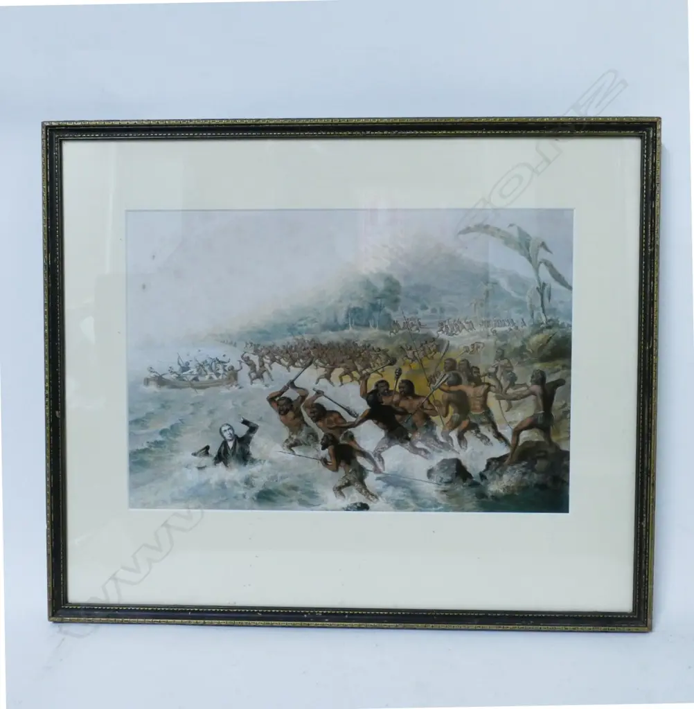 Two George Baxter oil colour prints Image 1++