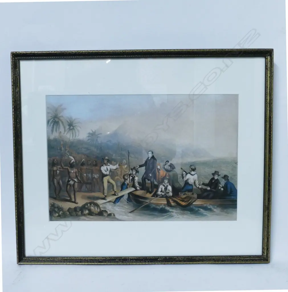 Two George Baxter oil colour prints Image 1++