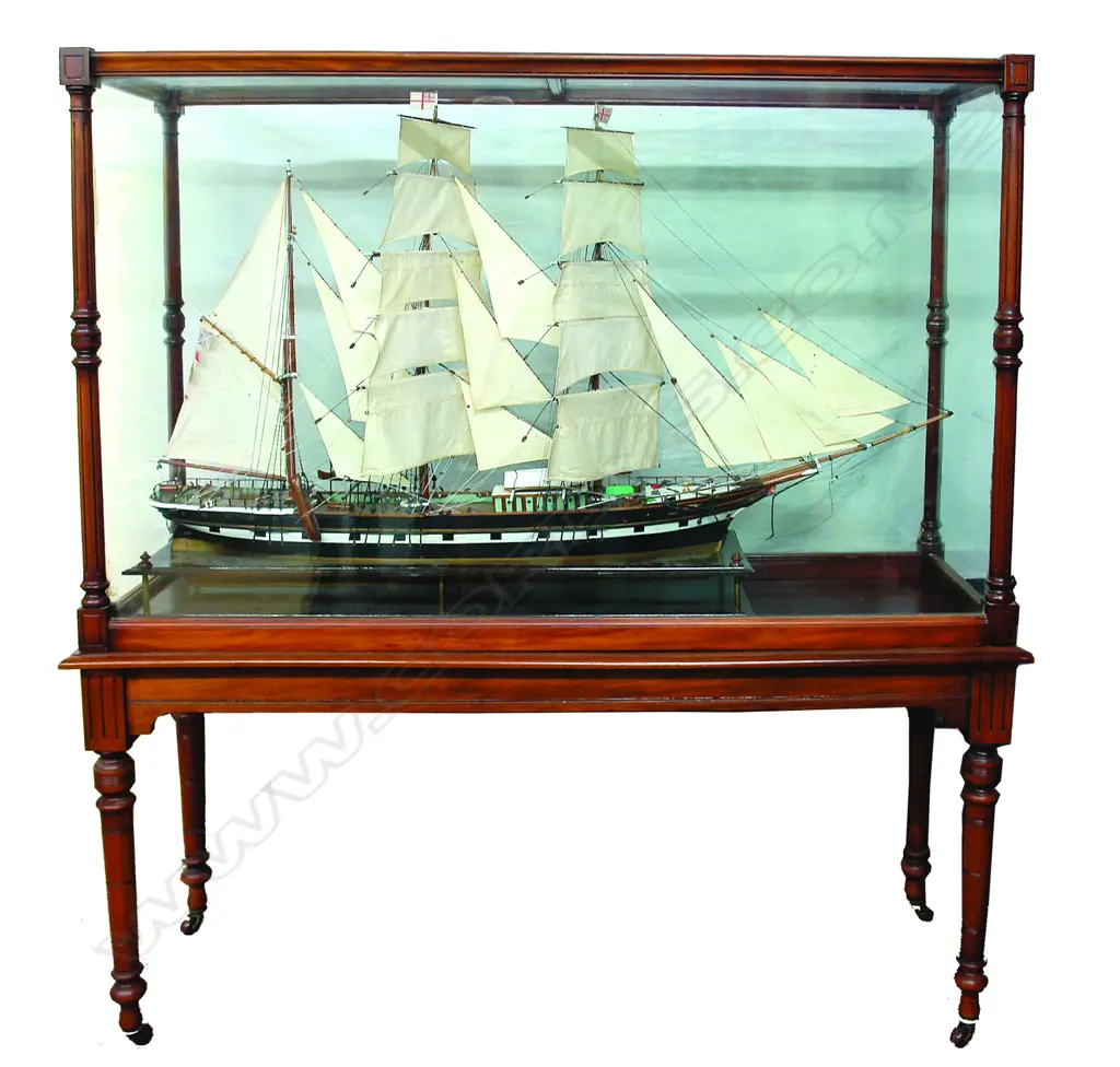 A large scale model of the clipper ship 'Canterbury' Image 1++