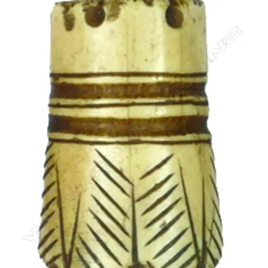 BONE NETSUKE (CICADA SHAPE)