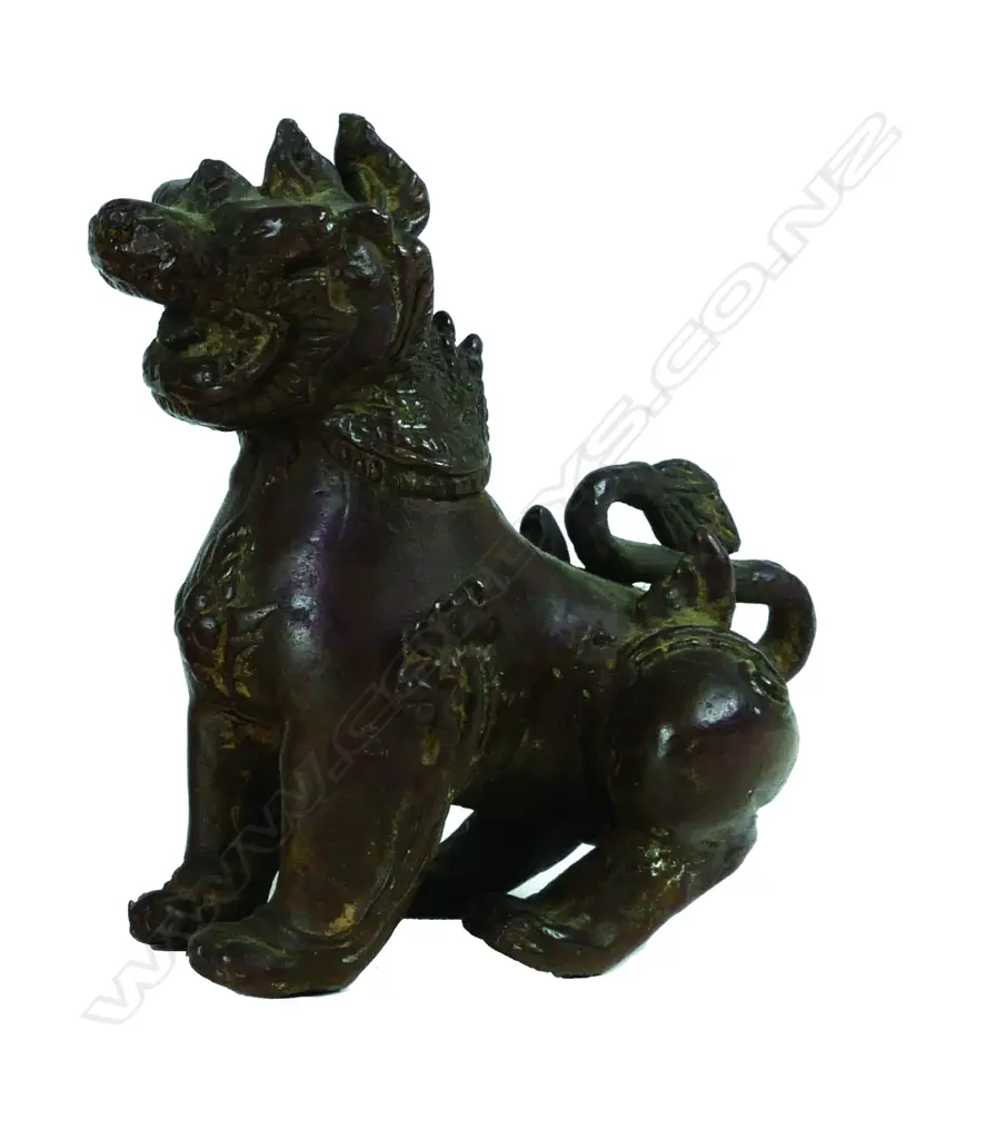 A Khymer bronze temple dog Image 1++