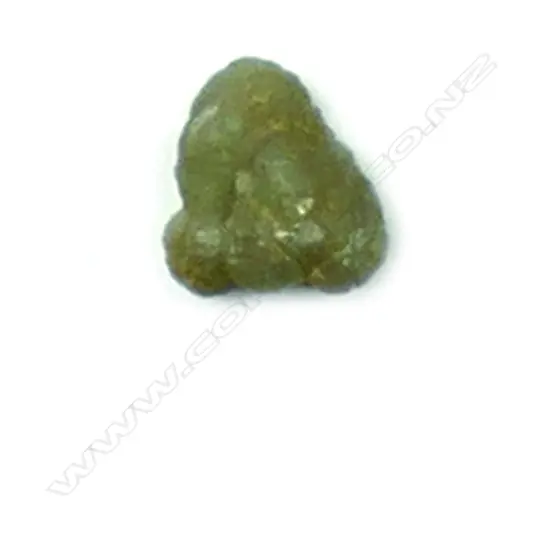 A 36ct. rough green diamond