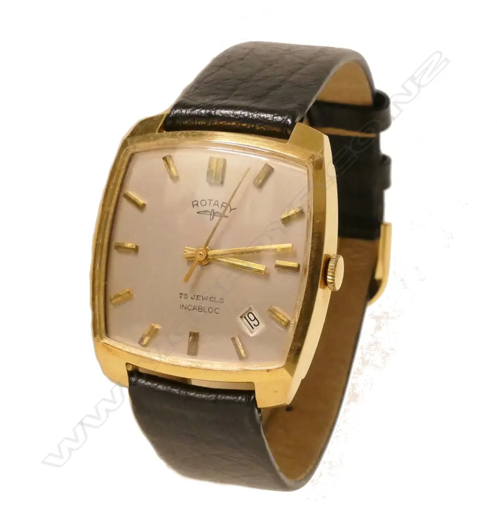 A Rotary 18ct. gold cased gent's wristwatch Image 1++