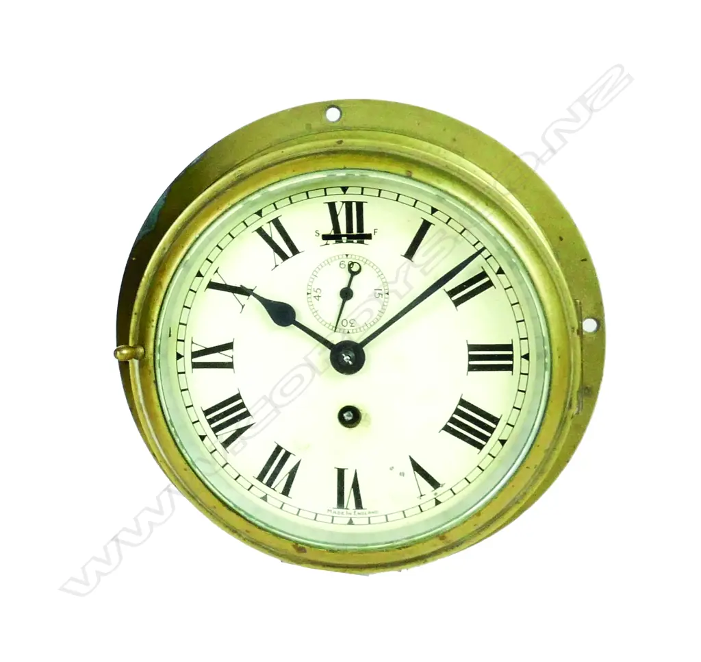 A ship's clock from the M.V. Katea crew's mess room Image 1++