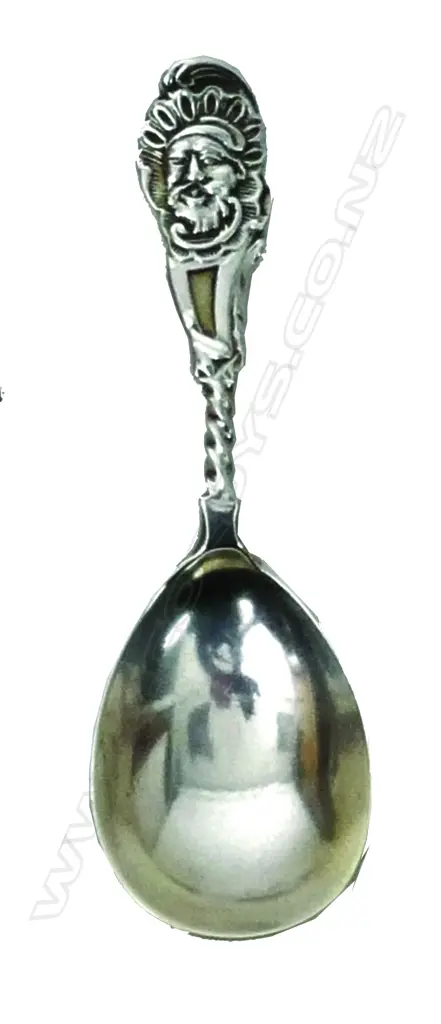 A Victorian silver caddy spoon Image 1++