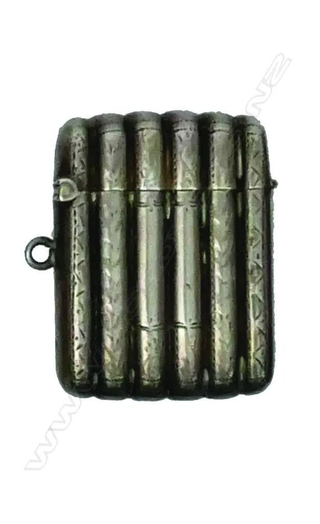 SILVER VESTA CASE AS MINI CIGAR BOX Image 1++