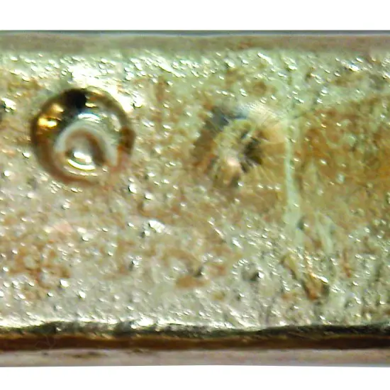 A .999 pure silver ingot weighing 1.000kg