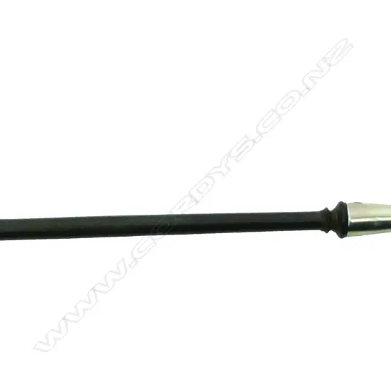 A George III silver toddy ladle