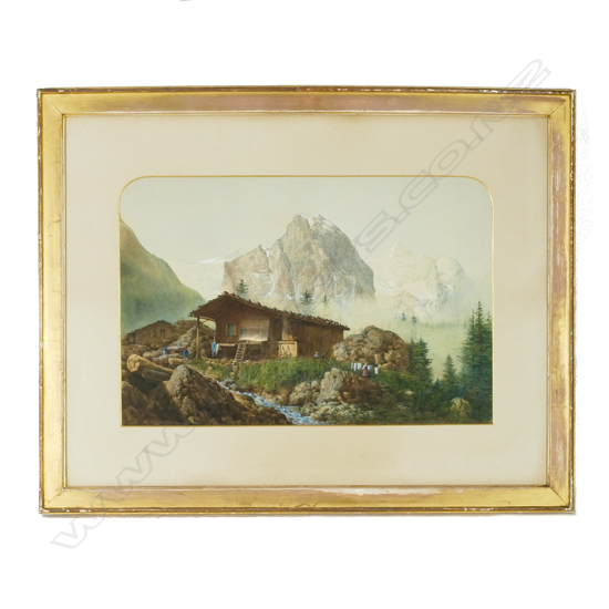 A 19thC European artist unknown