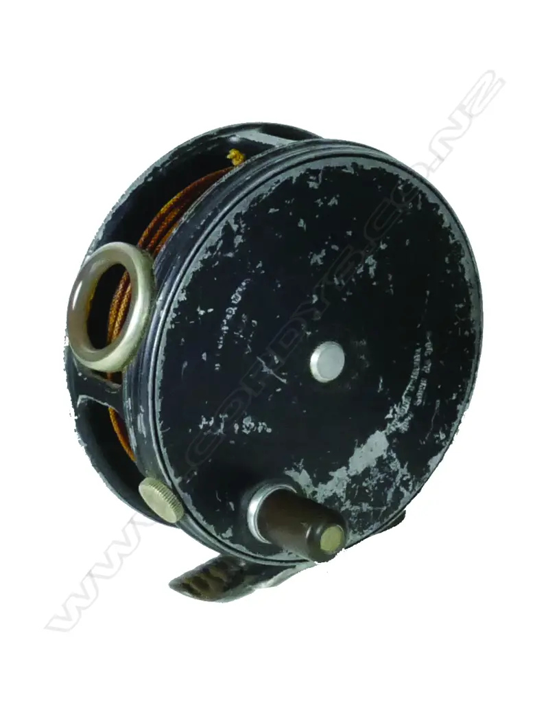 A 3 7/8" Hardy's narrow drum fly reel Image 1++