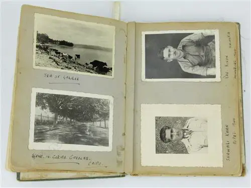 A WWII POW log book of Lieut. Kenneth Joseph Michael Payne Image 1++