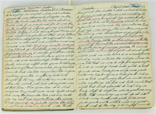 A WWII POW log book of Lieut. Kenneth Joseph Michael Payne Image 1++