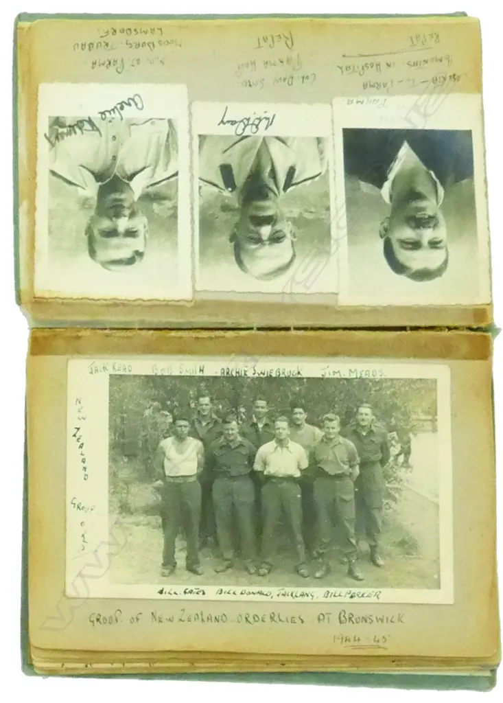 A WWII POW log book of Lieut. Kenneth Joseph Michael Payne Image 1++