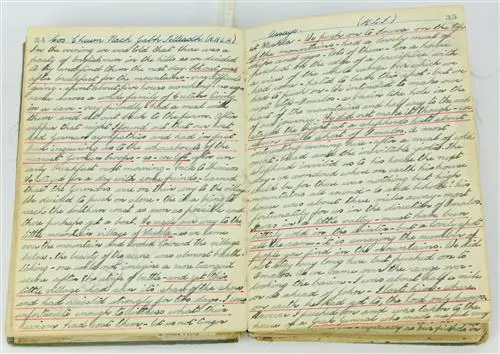 A WWII POW log book of Lieut. Kenneth Joseph Michael Payne Image 1++