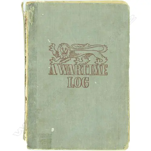 A WWII POW log book of Lieut. Kenneth Joseph Michael Payne Image 1++