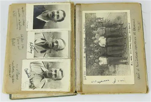 A WWII POW log book of Lieut. Kenneth Joseph Michael Payne Image 1++