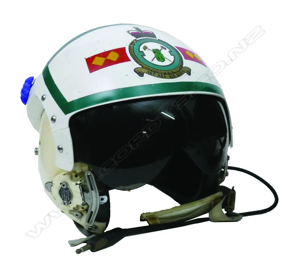 Flying helmet of Sqn Ldr 'Ching' Fuller RAF (USAF attached Image 1++