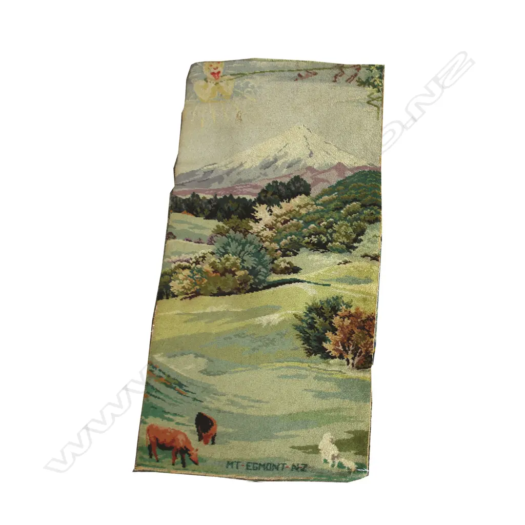 A vintage Feltex N.Z. Series picture rug Image 1++