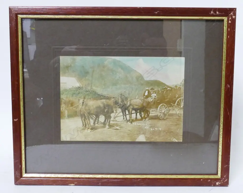 Three framed vintage photographs [Marsh] Image 1++