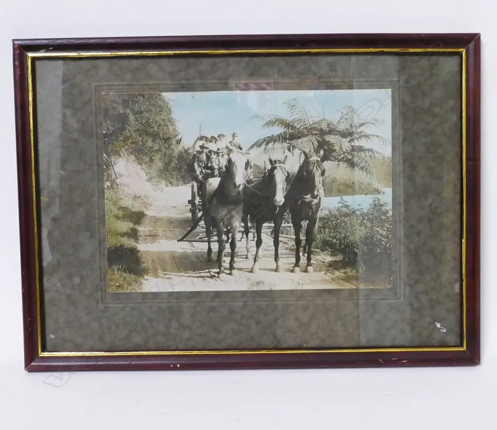 Three framed vintage photographs [Marsh] Image 1++