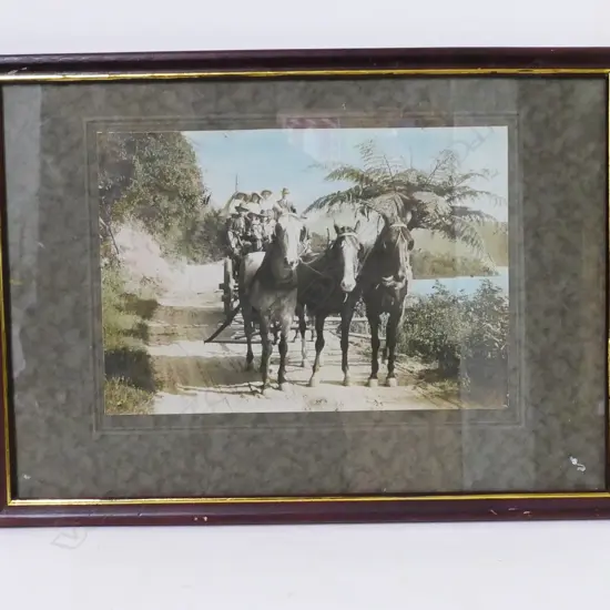 Three framed vintage photographs [Marsh]