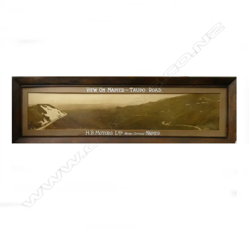 A large format photographic panorama 'Titiokura Hill Image 1++