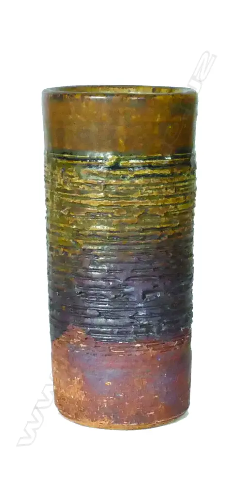 A vintage Len Castle cylinder vase Image 1++