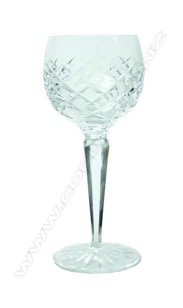 9 WATERFORD 'COMERAGH' CRYSTAL WINE GLASSES Image 1++