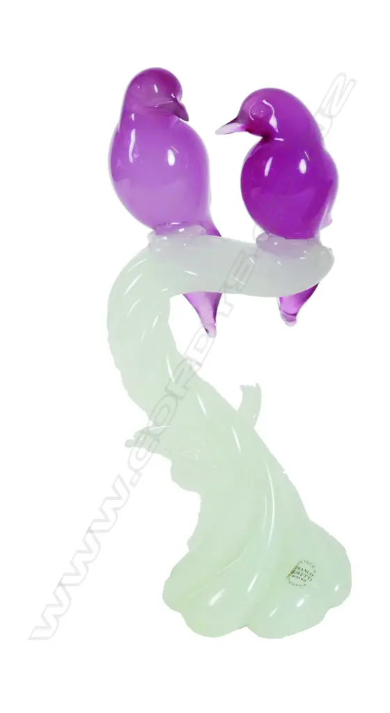 A Franco Moretti Murano glass bird sculpture Image 1++