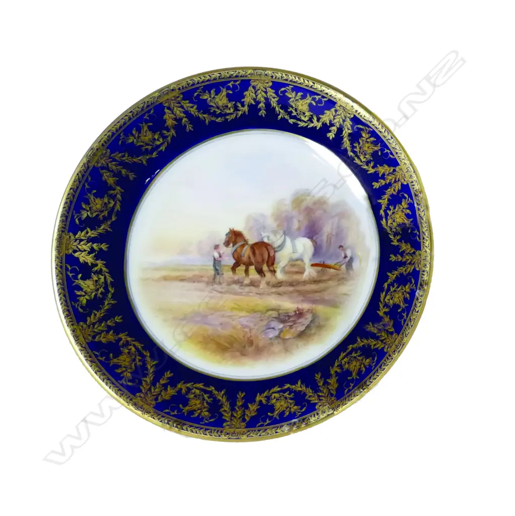 A Royal Worcester cabinet plate Image 1++
