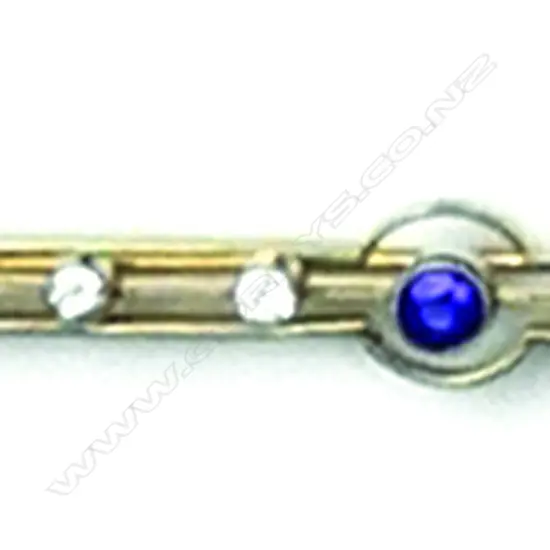 An Art Deco 15ct. yellow gold