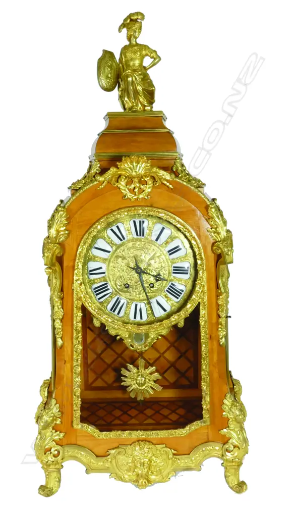 A French ormolu mounted bracket clock Image 1++