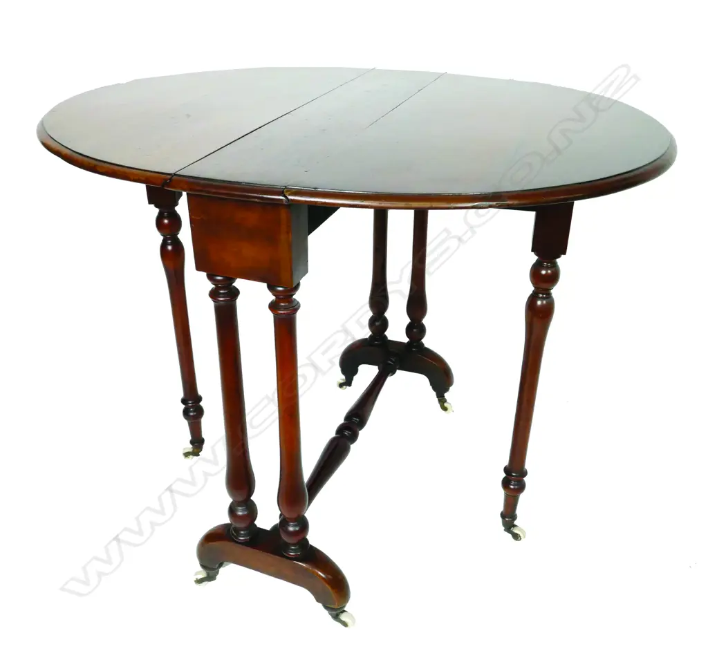 A Victorian mahaogany Sutherland table Image 1++
