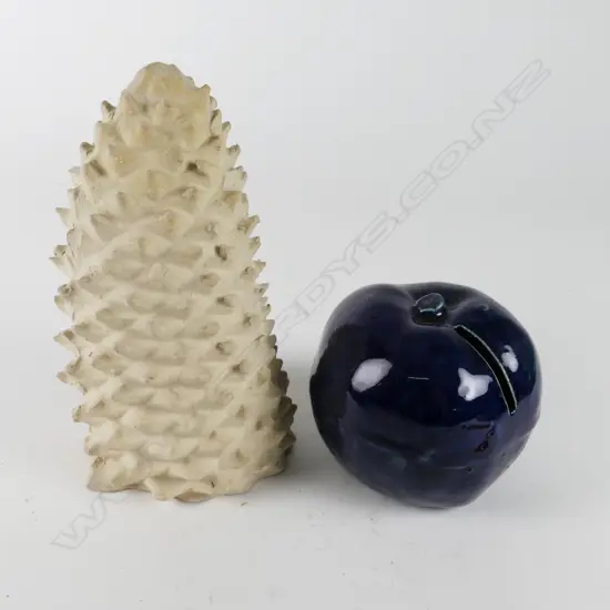 Two Luke Adams pottery pieces